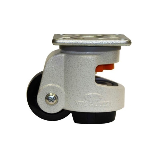Wm Casters WMI Leveling Caster - 600 Lb. Capacity - Plate Mounted WGD-80F - main